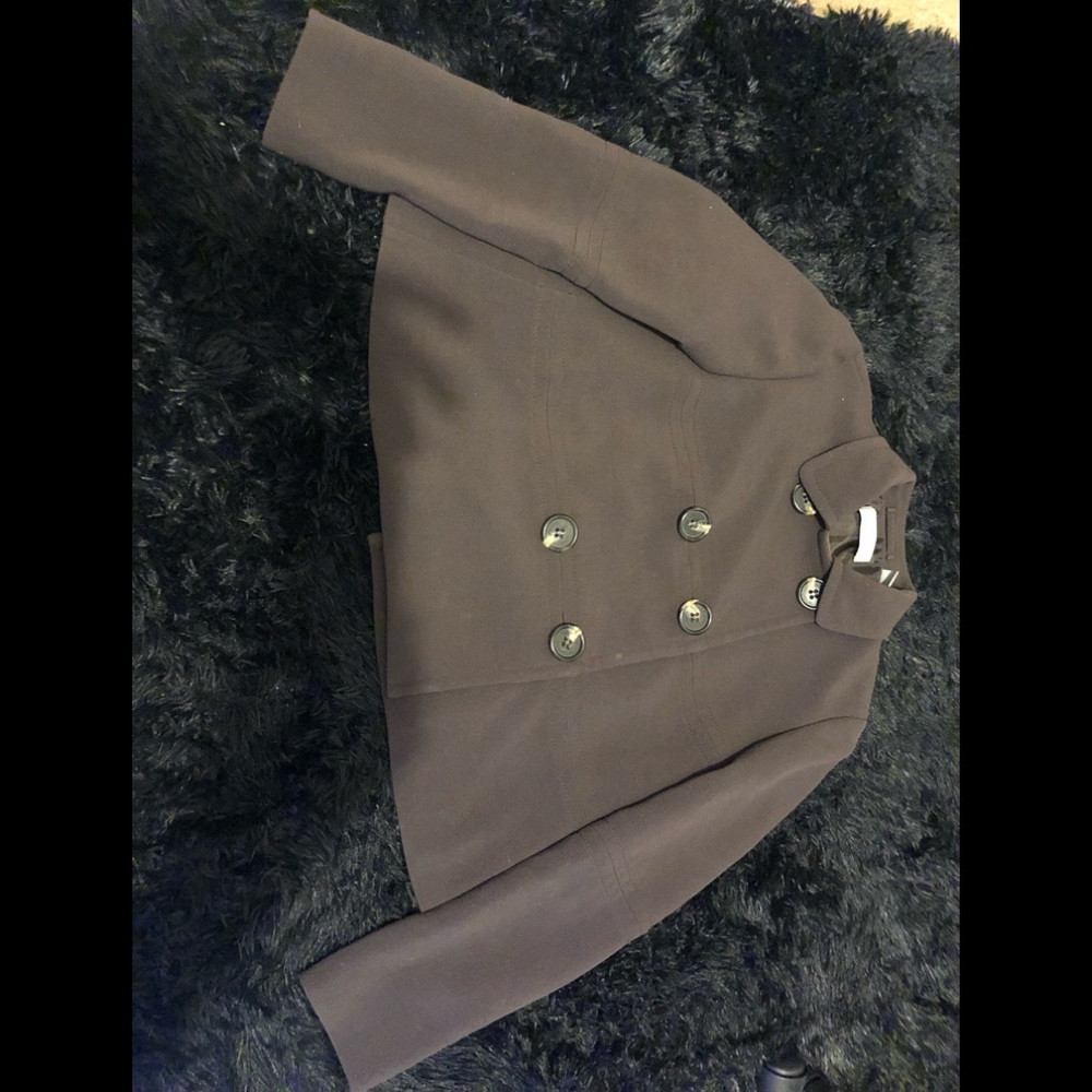 Liz Claiborne womens Petite medium pea coat